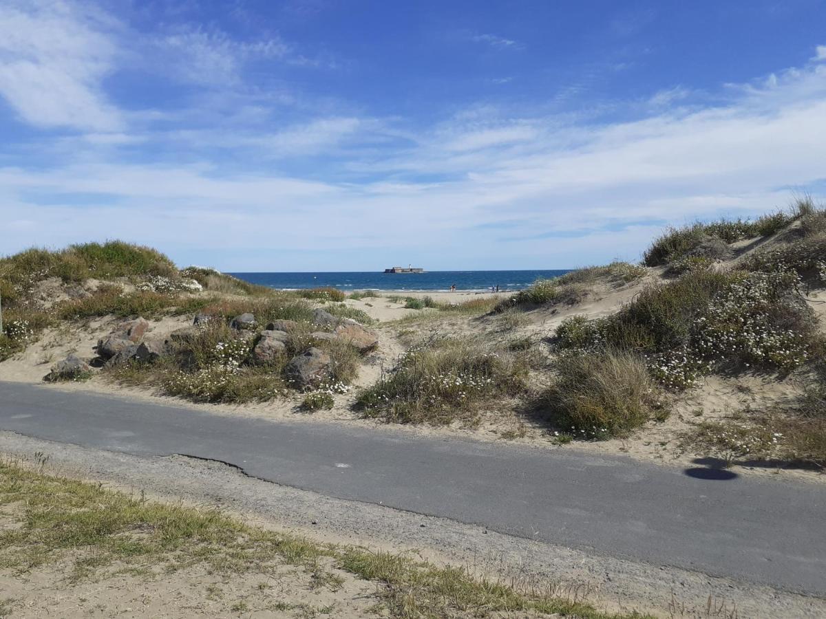 Les Maisons Sur La Plage, T2 Les Pieds Dans L'Eau Agde Exterior foto
